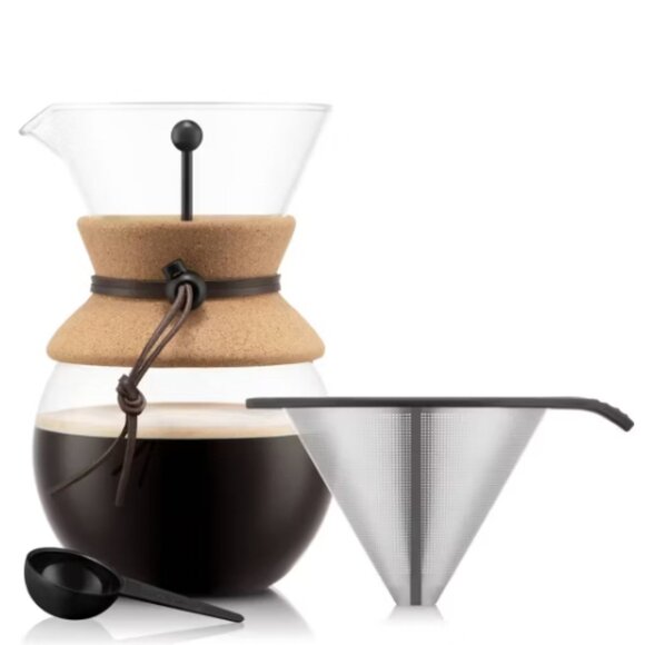 BODUM 8 CUP 34oz POUR OVER COFFEE MAKER - NEW - Picture 5 of 8